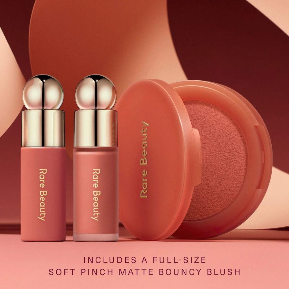 Rare Beauty Soft Pinch Cheek & Lip Trio Makeup Set