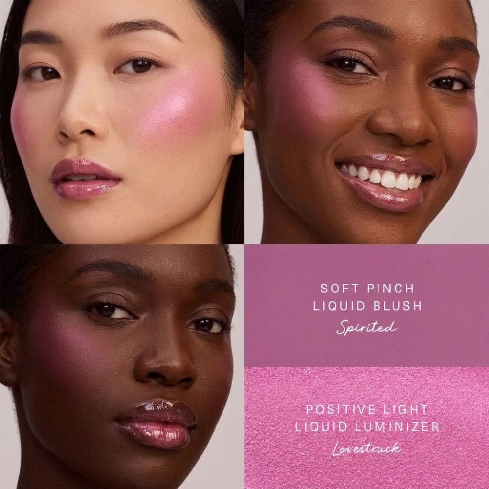 Rare Beauty Violet Faves Mini Cheek & Lip Trio