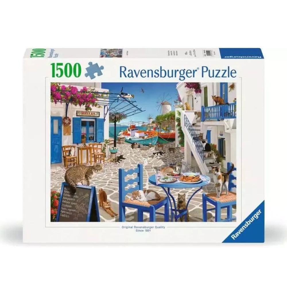 Ravensburger Rompecabezas Cats Of Mykonos 1500 Pzs