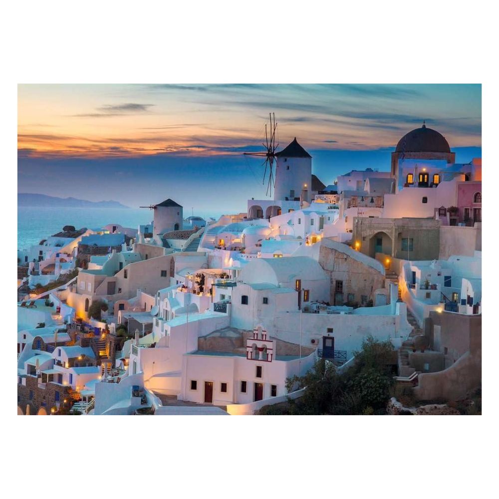 Ravensburger Rompecabezas Evening In Santorini 1000 Pzas