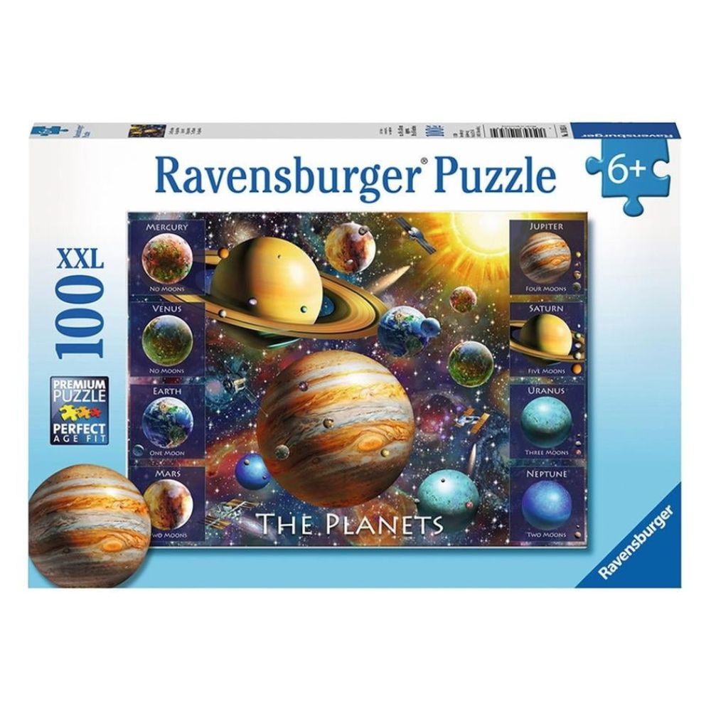 Ravensburger Rompecabezas Los Planetas 100 XXL Pzas
