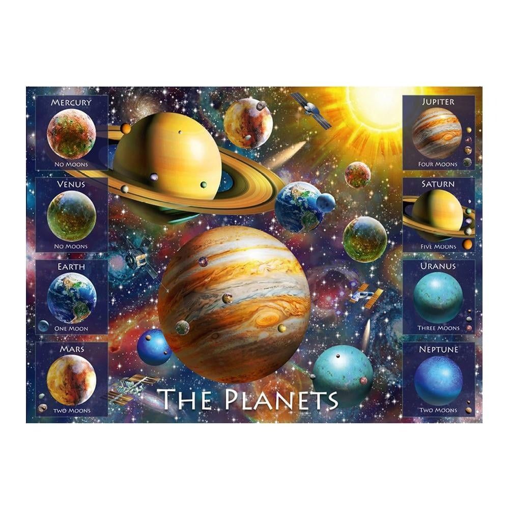 Ravensburger Rompecabezas Los Planetas 100 XXL Pzas