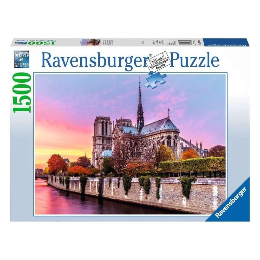 Ravensburger Rompecabezas Picturesque Notre Dame 1500 Pzs