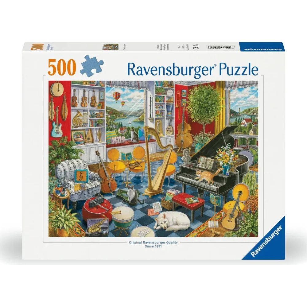 Ravensburger Rompecabezas The Music Room 500 Pzas