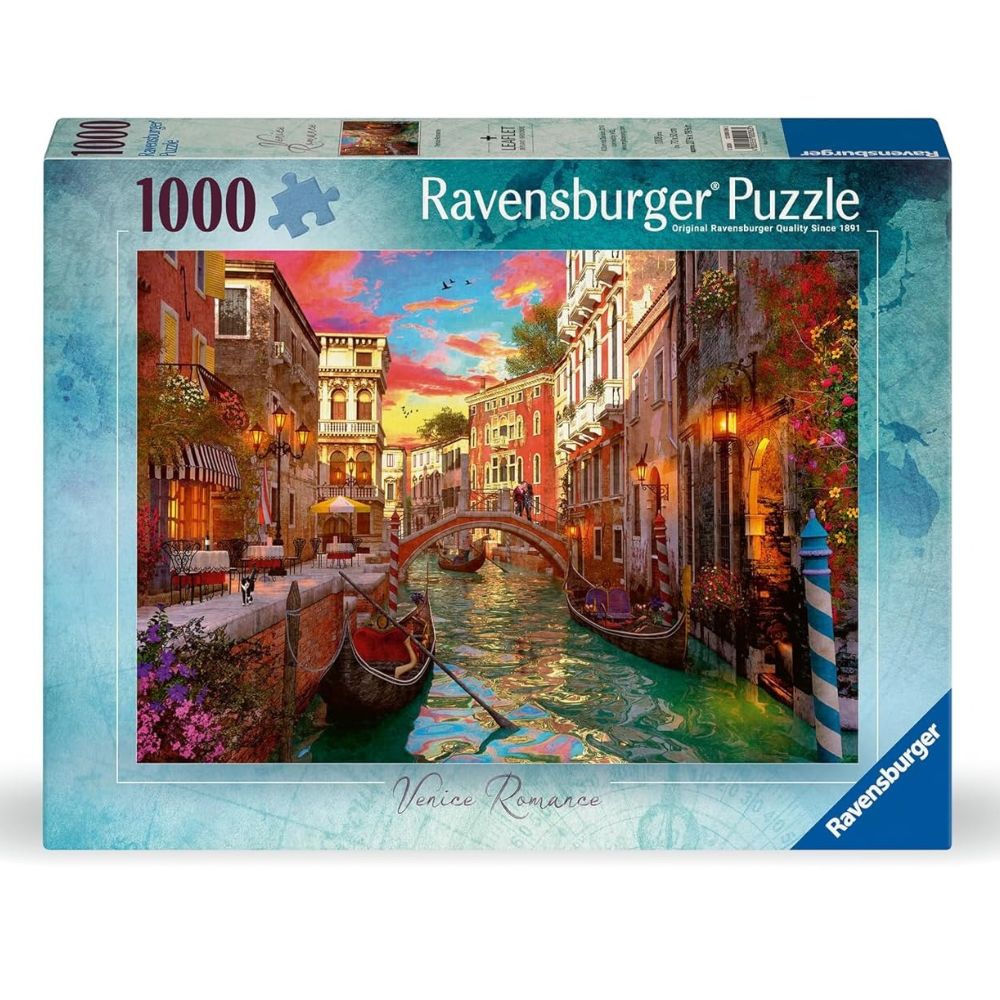 Ravensburger Rompecabezas Venice Romance 1000 Pzas