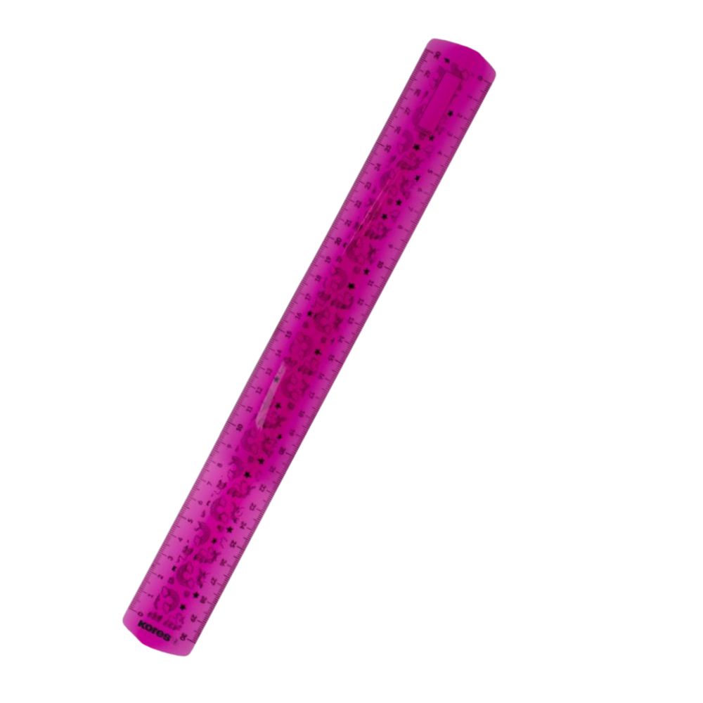Kores Regla Elastica de 30cm Colores Surtidos 1 Und