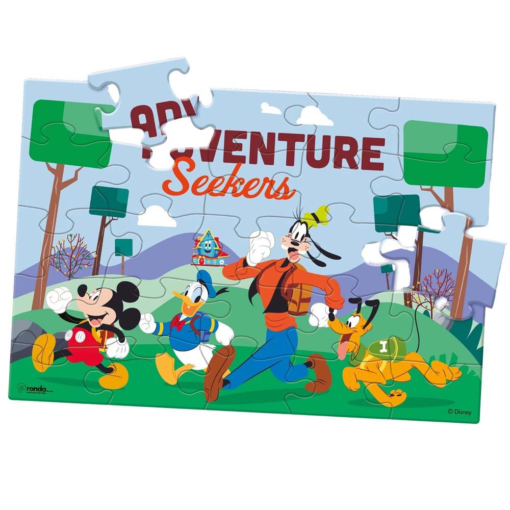 Ronda Rompecabezas Disney Junior Mickey 4+ 25Pzs