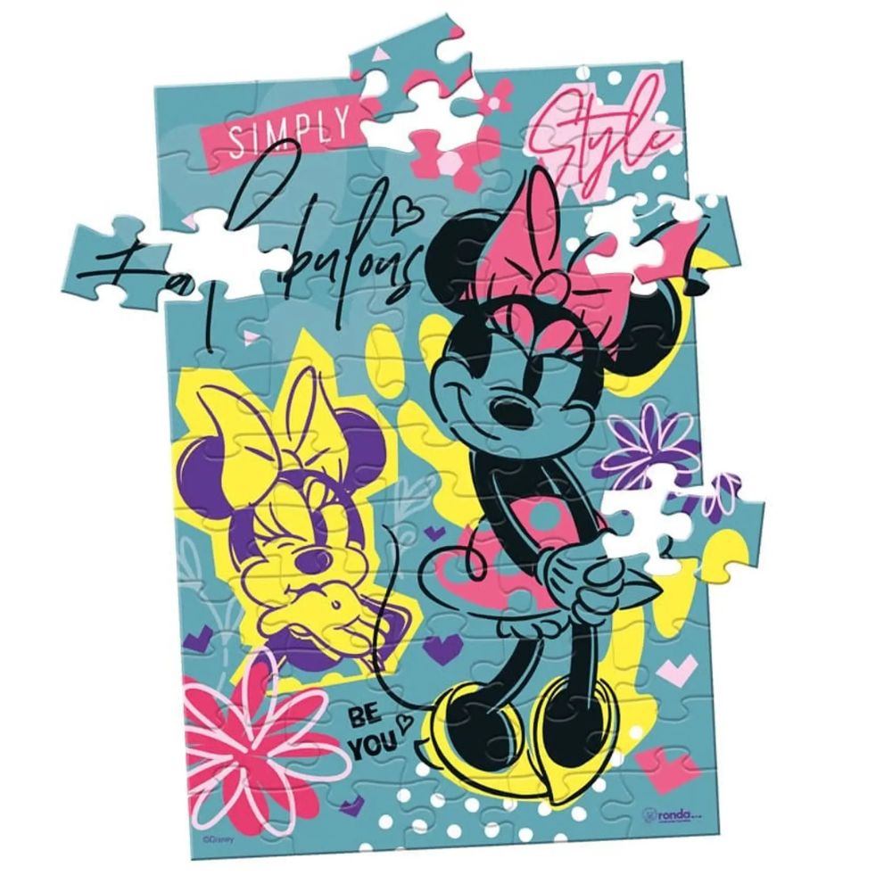 Ronda Rompecabezas Disney Junior Minnie Mouse 5+ 55Pzs