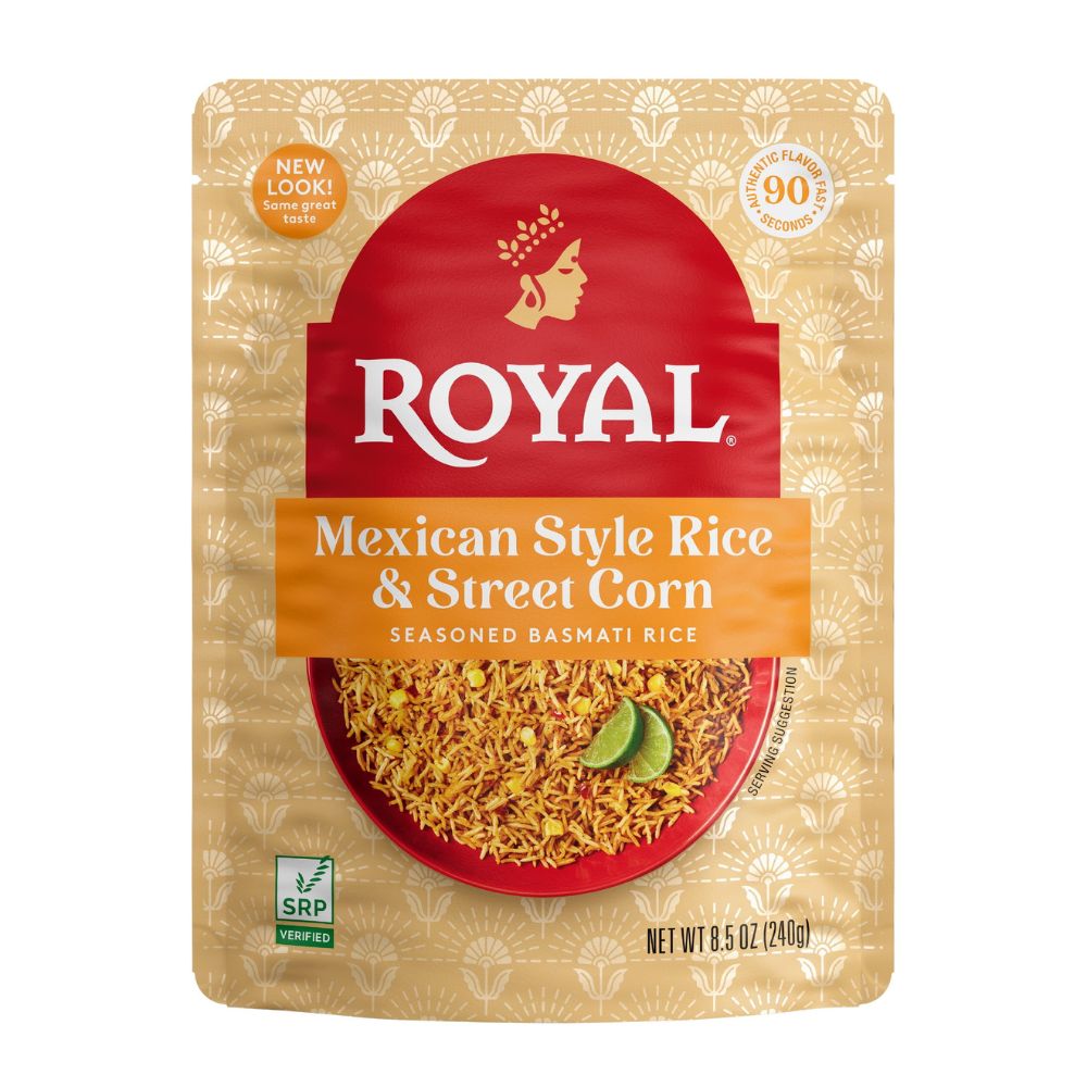Royal Basmati RiceArroz Mexican Style Rice & Street Corn Seasoned 240gr
