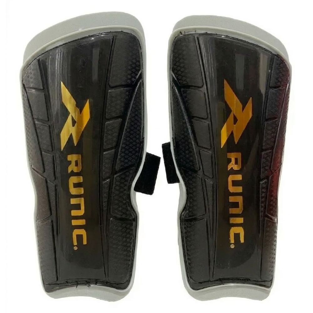 Runic Espinilleras Talla M Color Black & Grey