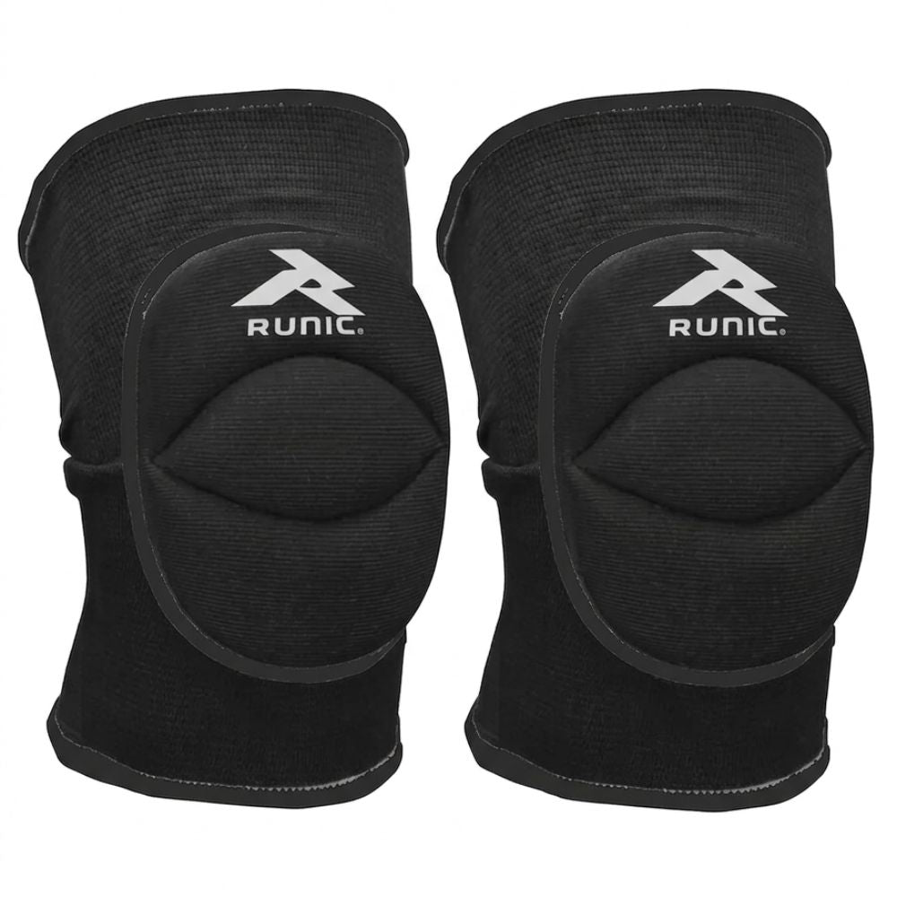 Runic Rodillera Deportiva Básica Volleyball Acolchada Black
