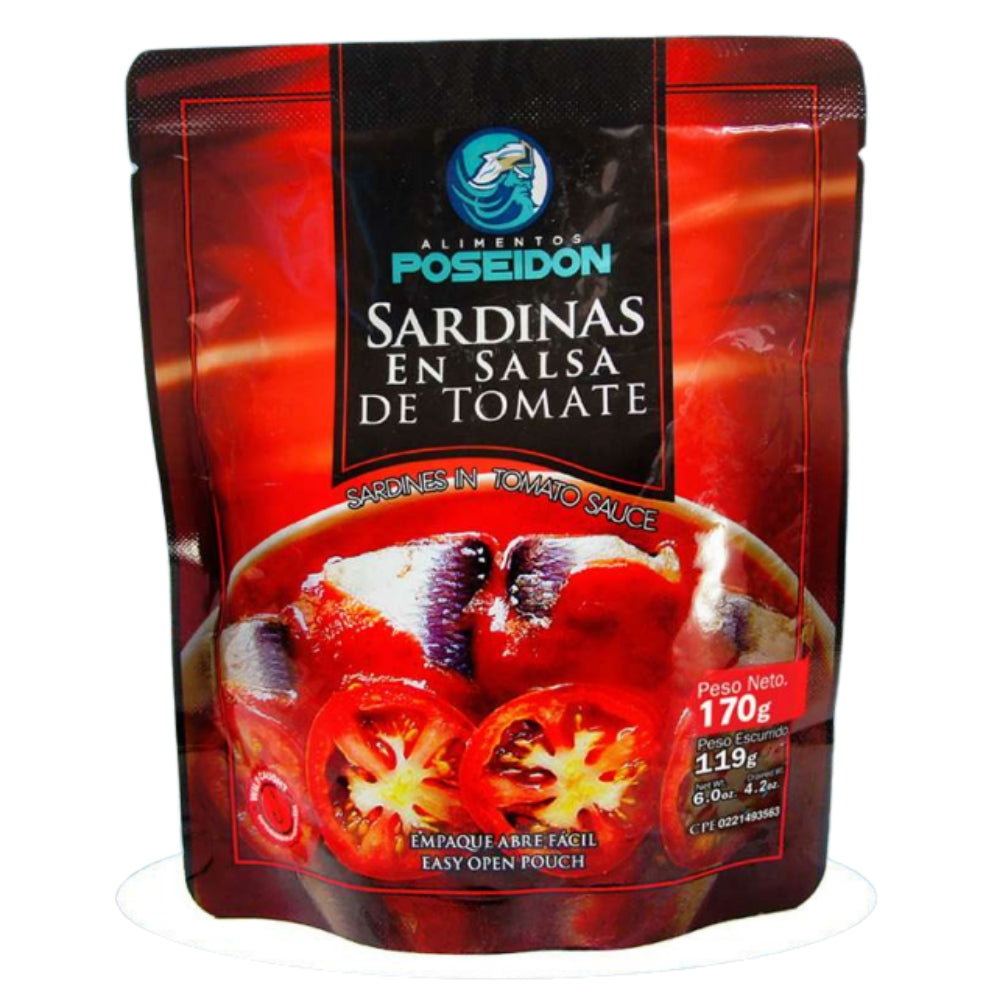 Poseidon Sardina en Salsa de Tomate 170gr/119gr