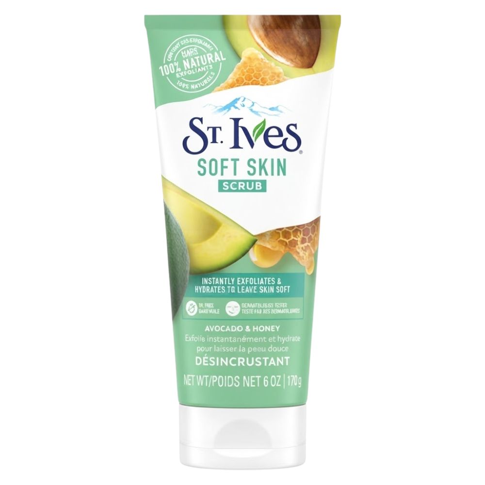 St Ives Crema Exfoliante Aguacate y Miel 170gr