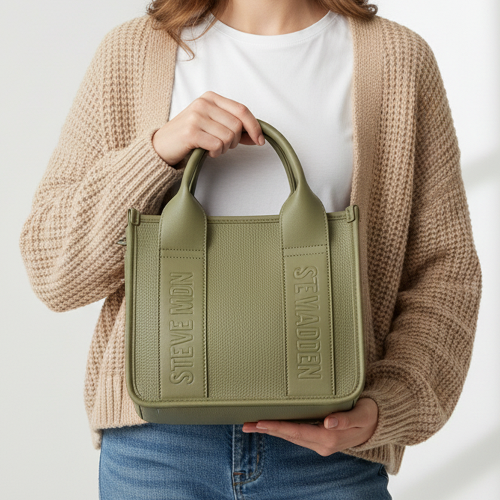 Steve Madden Cartera Tote Olive