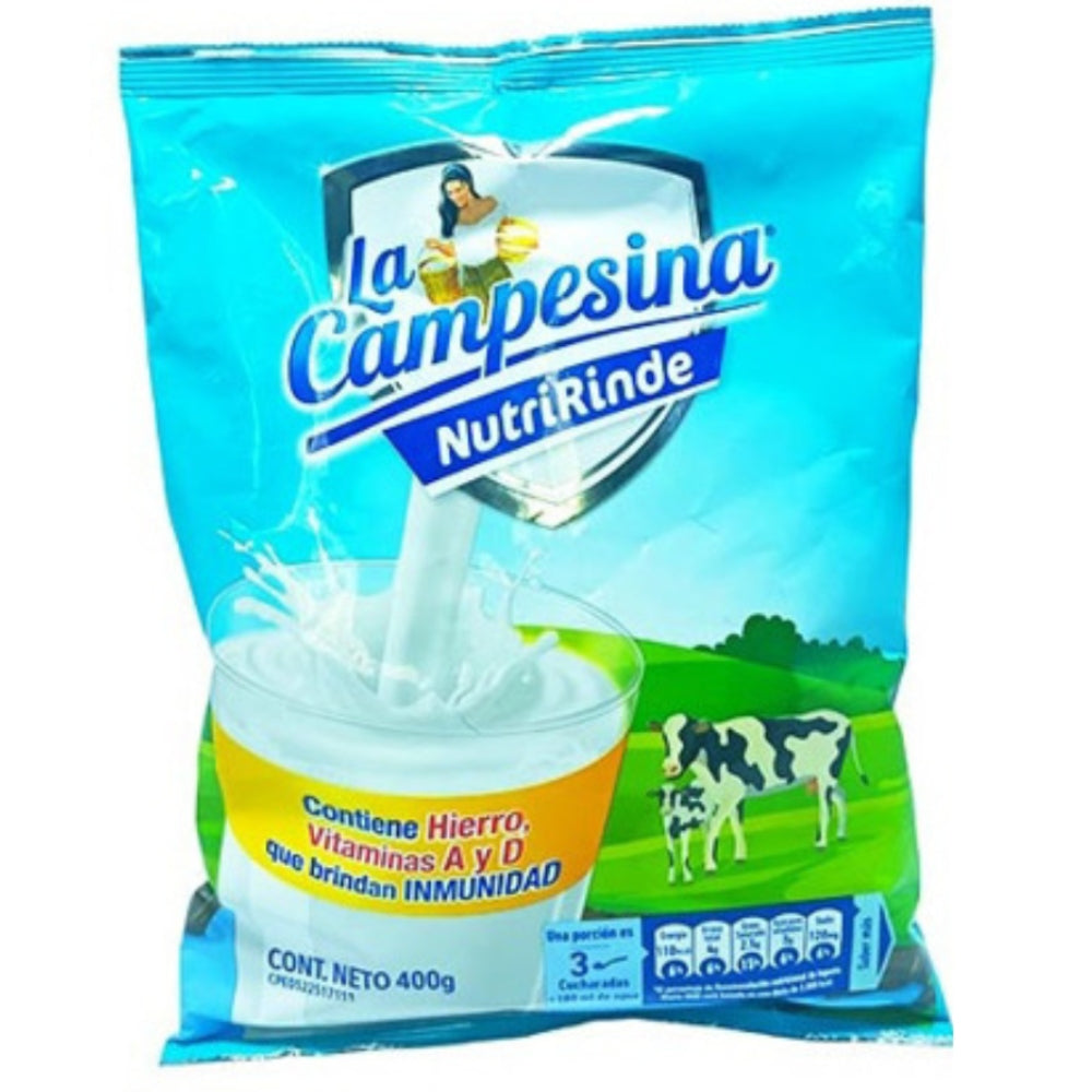 Leche La Campesina En Polvo Nutririnde 400gr