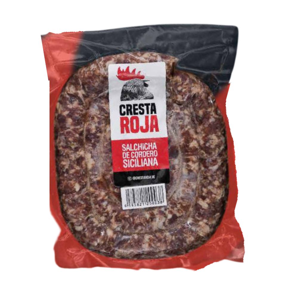 Salchicha de Cordero Siciliana Cresta Roja 5 Opciones