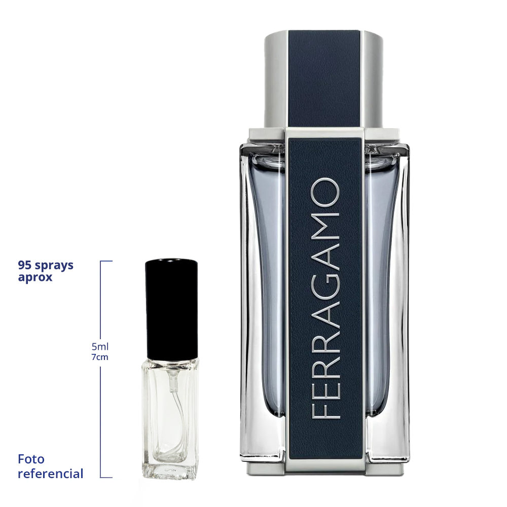 Salvatore Ferragamo Decant Travel Size 10ml 95 a 150 Sprays Aprox Eau De Toilette For Men