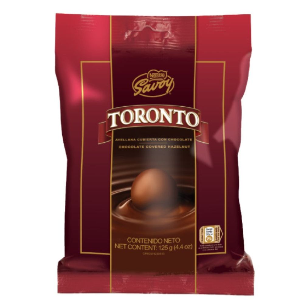 Toronto Chocolate Savoy Bolsa 125g
