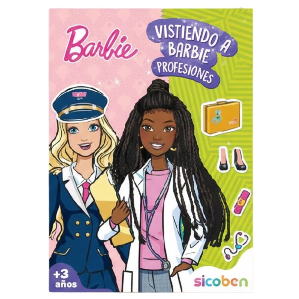 Sicoben Vistiendo A Barbie Profesiones 3+