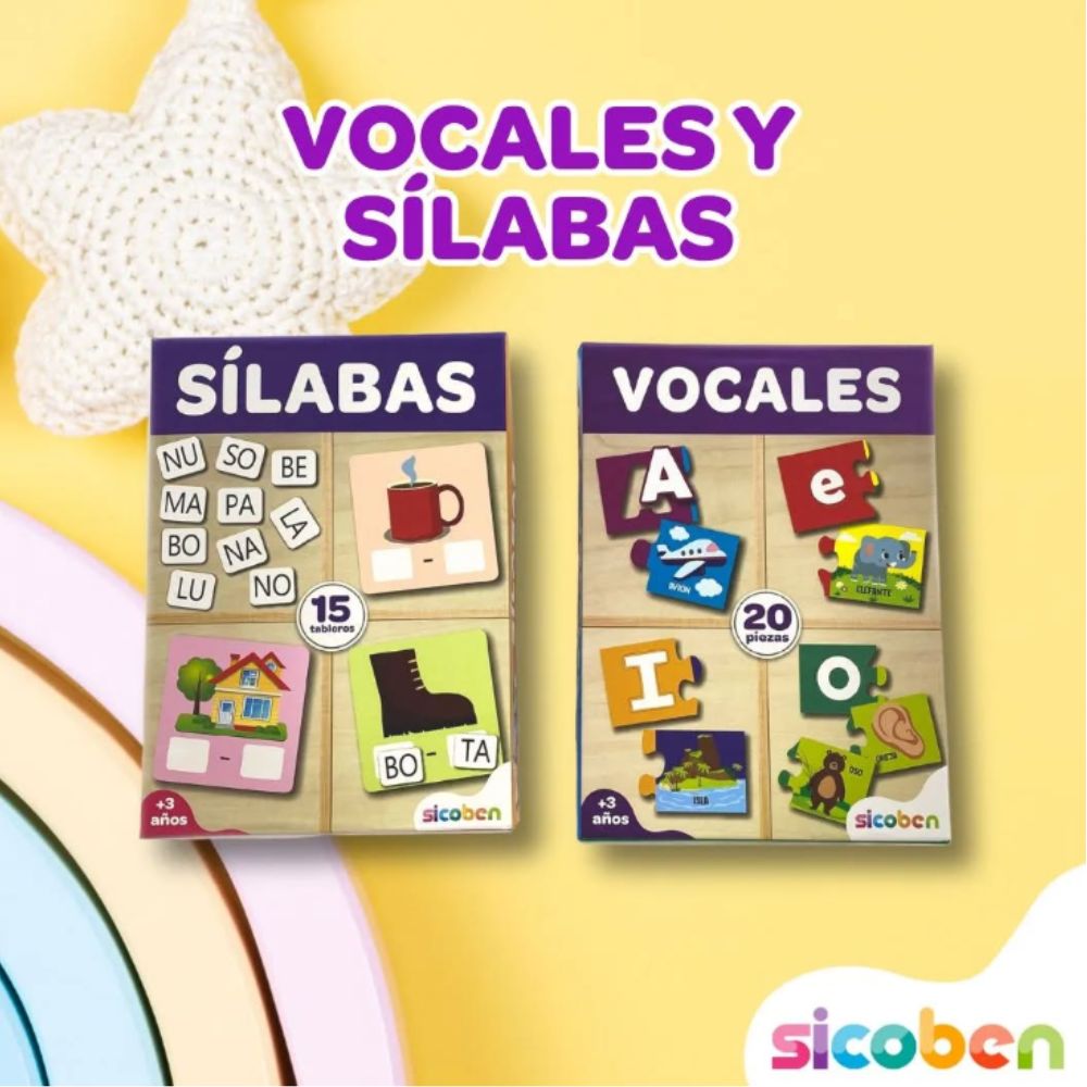 Silabas Sicoben 1 Jugador +3