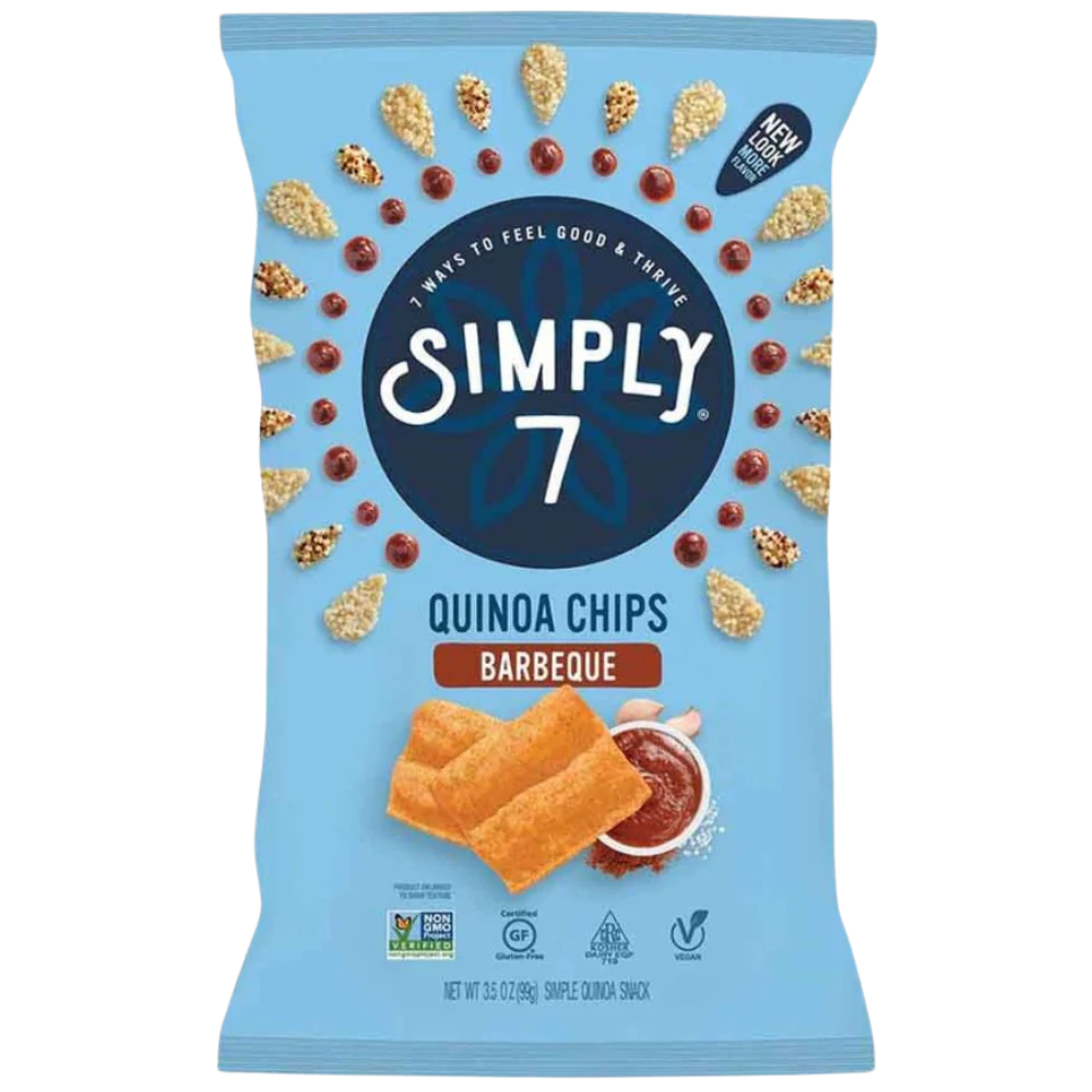 Simply7 Quinoa Chips BBQ 99gr