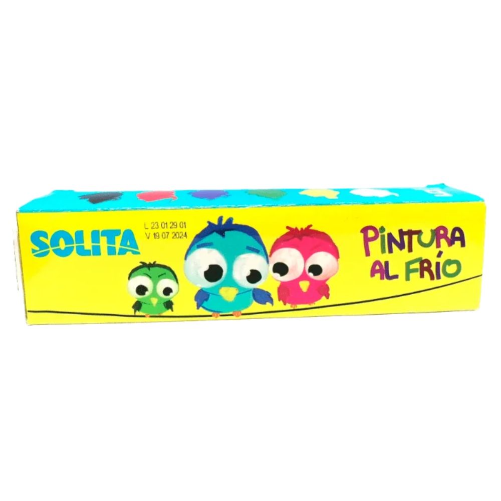 Solita Pintura Al Frío 6 Colores