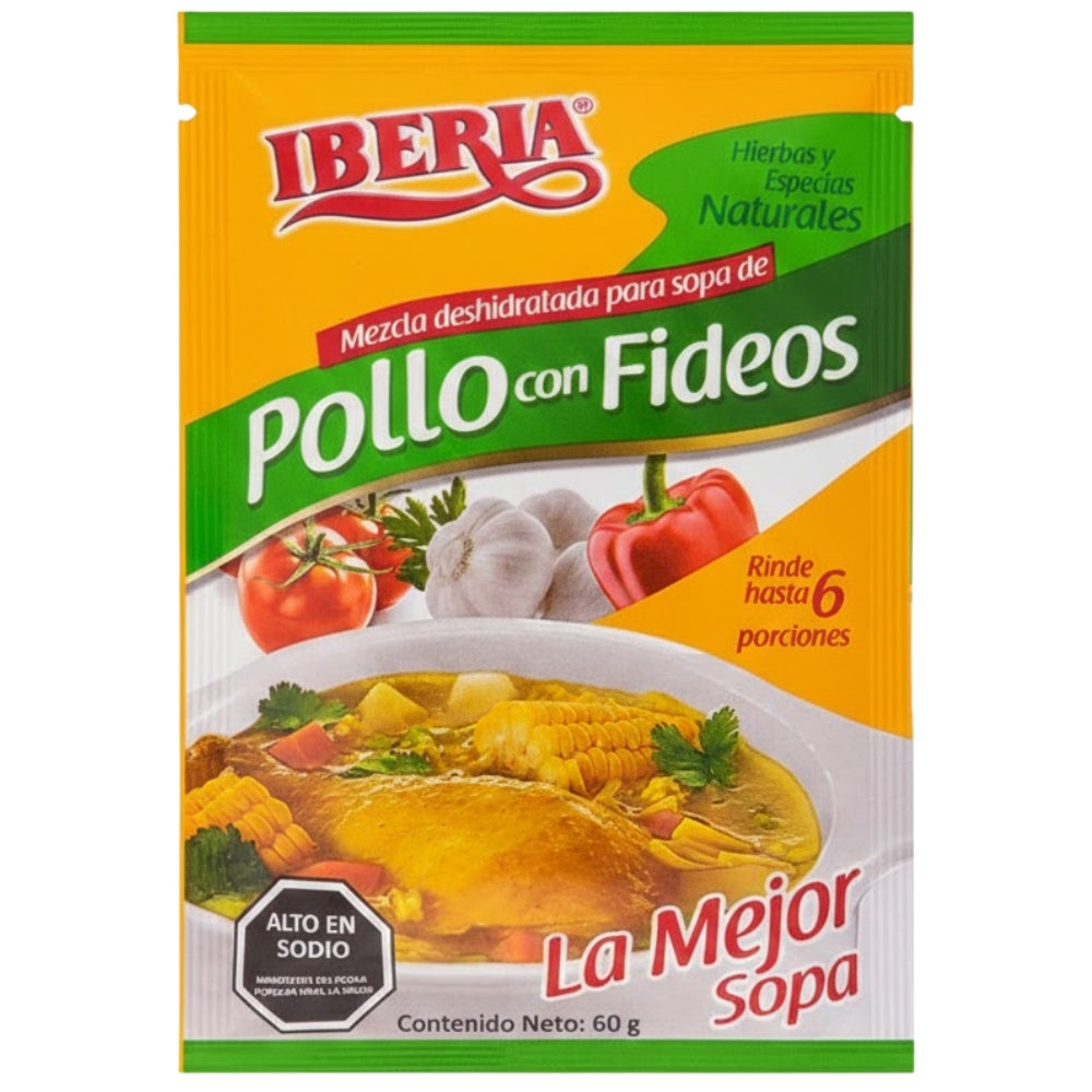 Iberia Sopa de Pollo con Fideos 60gr