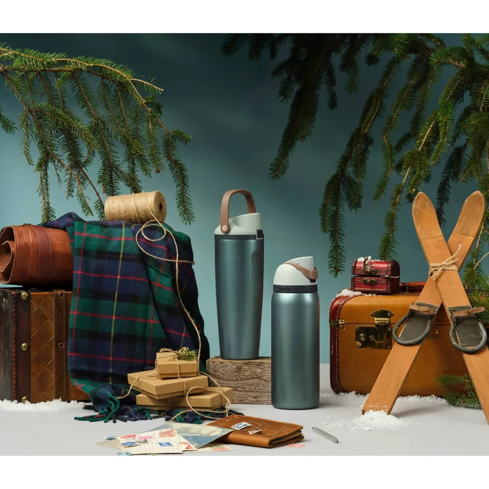 Owala Termo FreeSip Tumbler w/Travel Grip 30oz Wintergreen