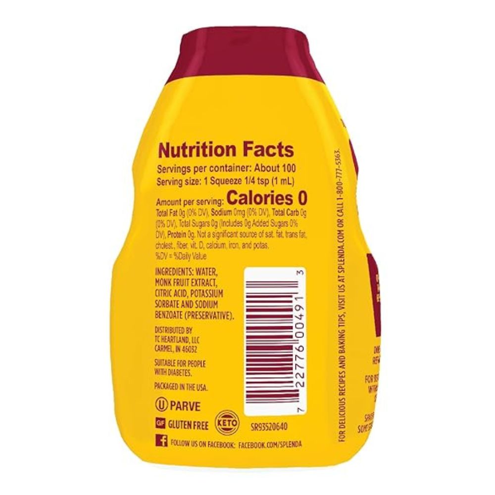 Splenda Liquida Monk Fruit Zero 100ml