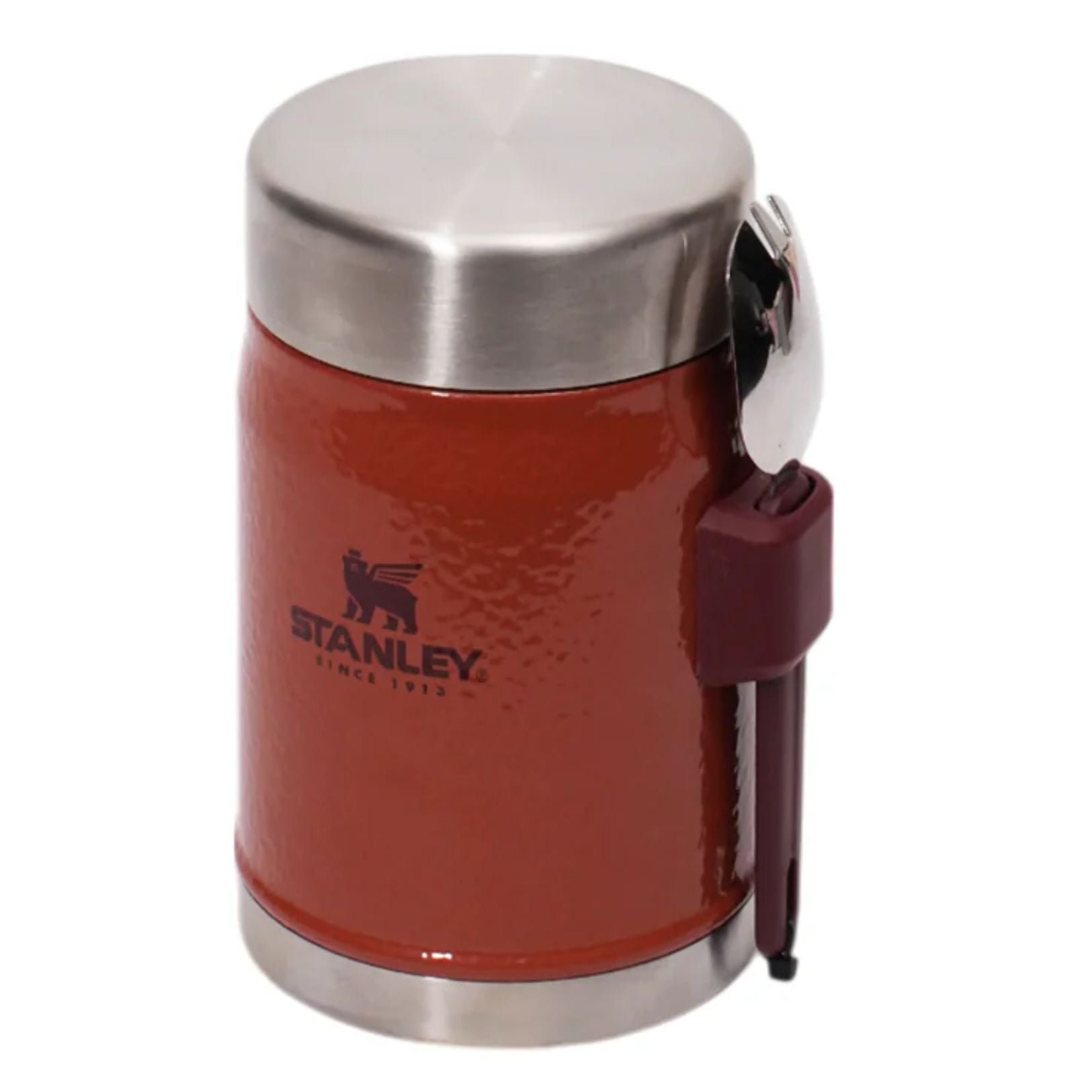 Stanley Termo Comida Classic Food Jar+Tenedor Color Hammertone Clay 14oz