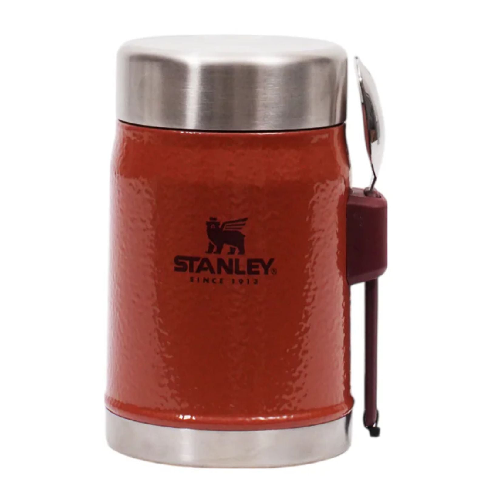 Stanley Termo Comida Classic Food Jar+Tenedor Color Hammertone Clay 14oz