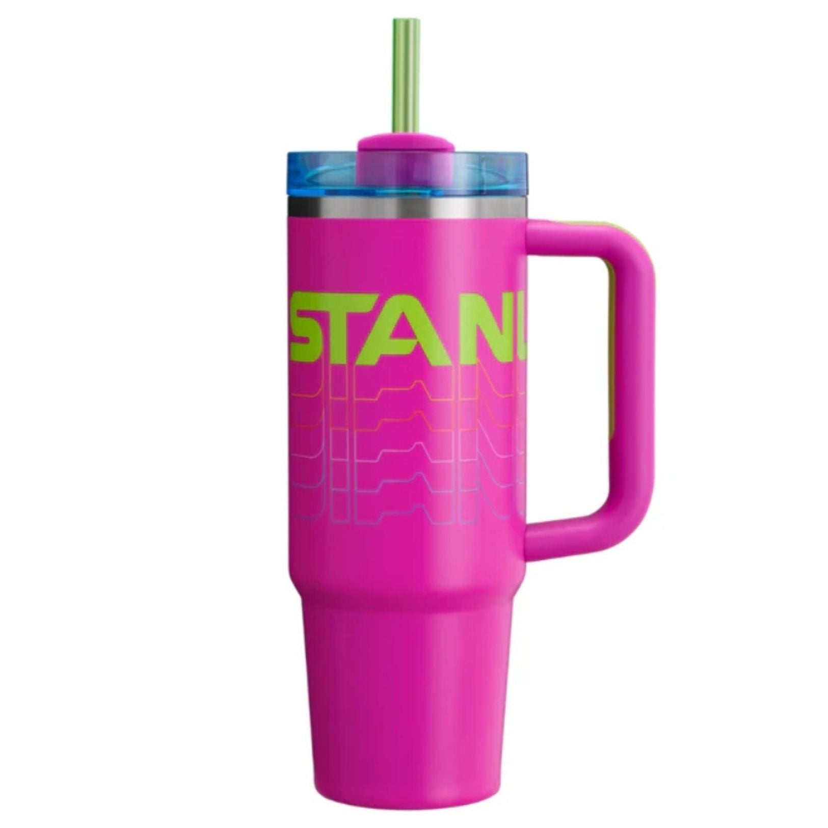 Stanley Termo Quencher H2.0 FlowState Reverb Tumbler Color Vivid Violet Reverb 30oz