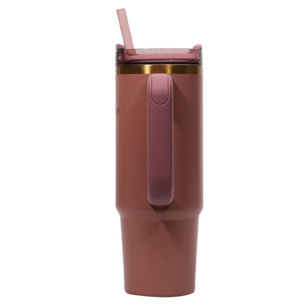 Stanley Termo Quencher H2.0 FlowState Tumbler 30oz Antique Pink