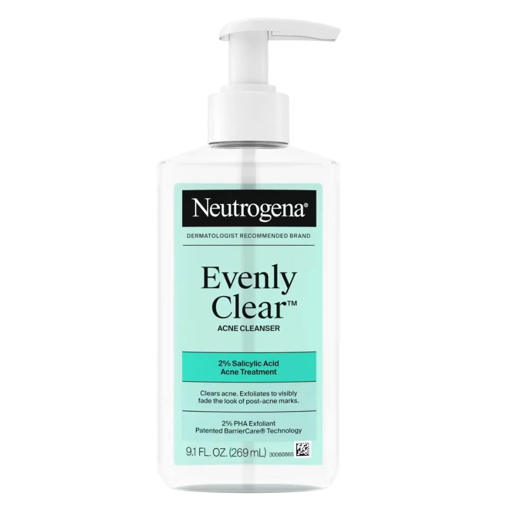 Neutrogena Evenly Clear Acne Cleanser 269ml