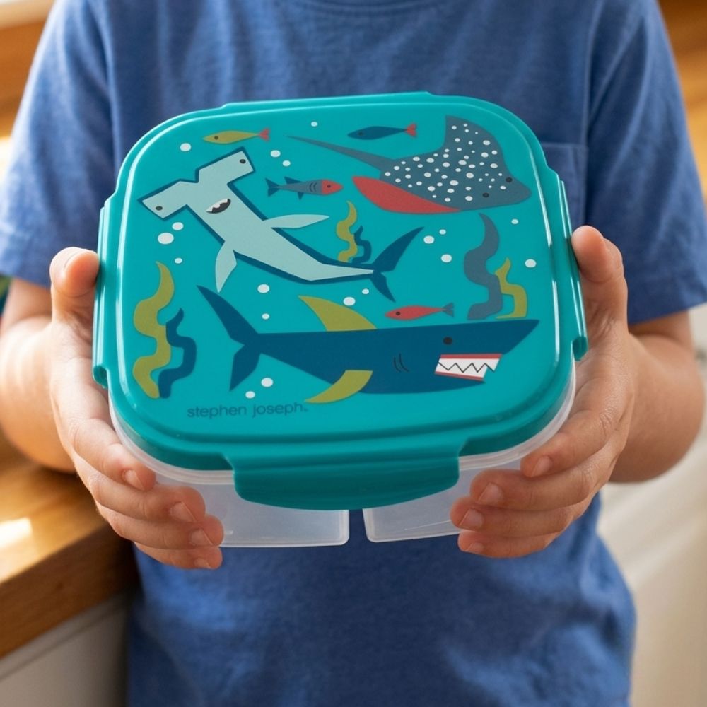 Stephen Joseph Snack Box Con Enfriador Shark