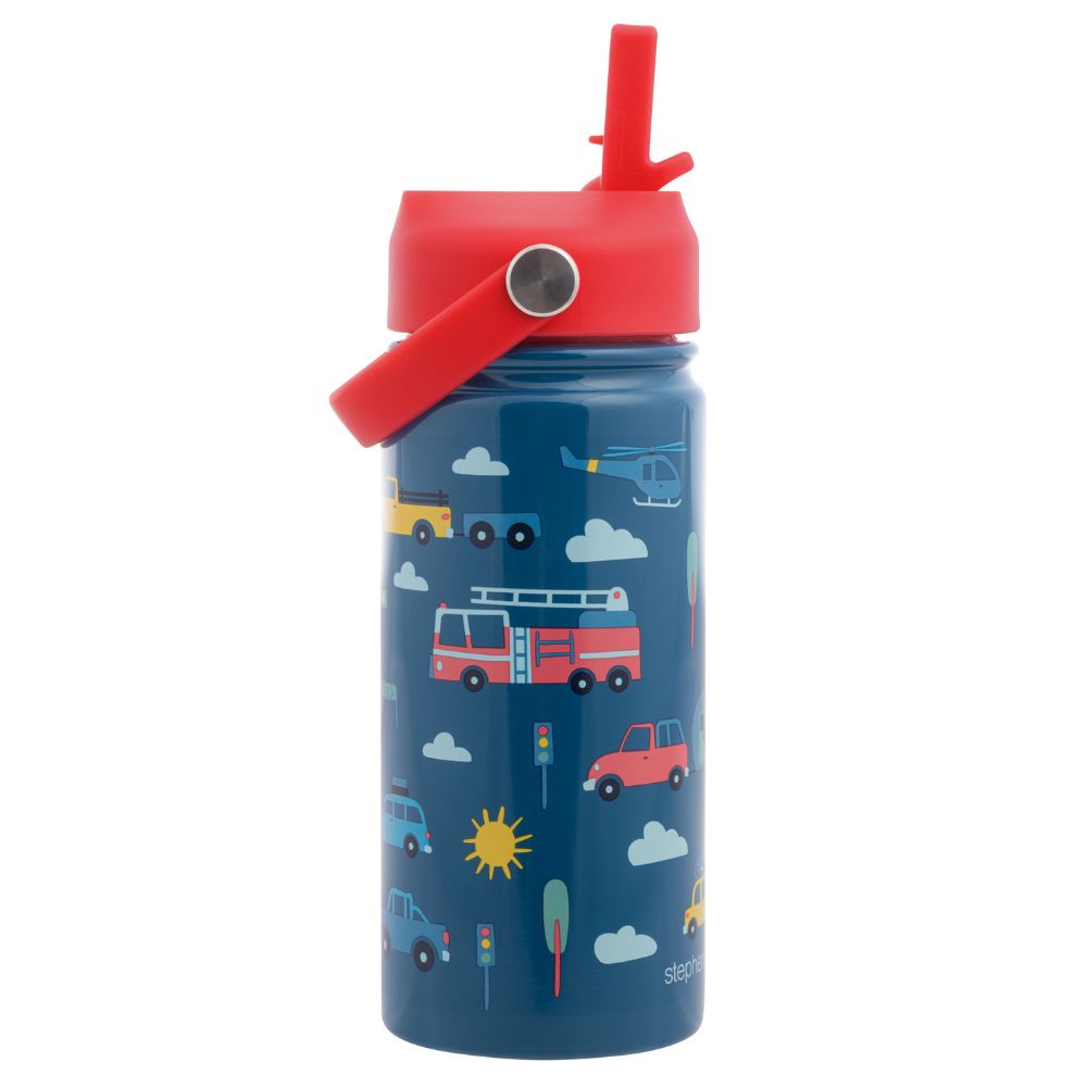 Stephen Joseph Termo Aislante Con Asa Transportation 14oz