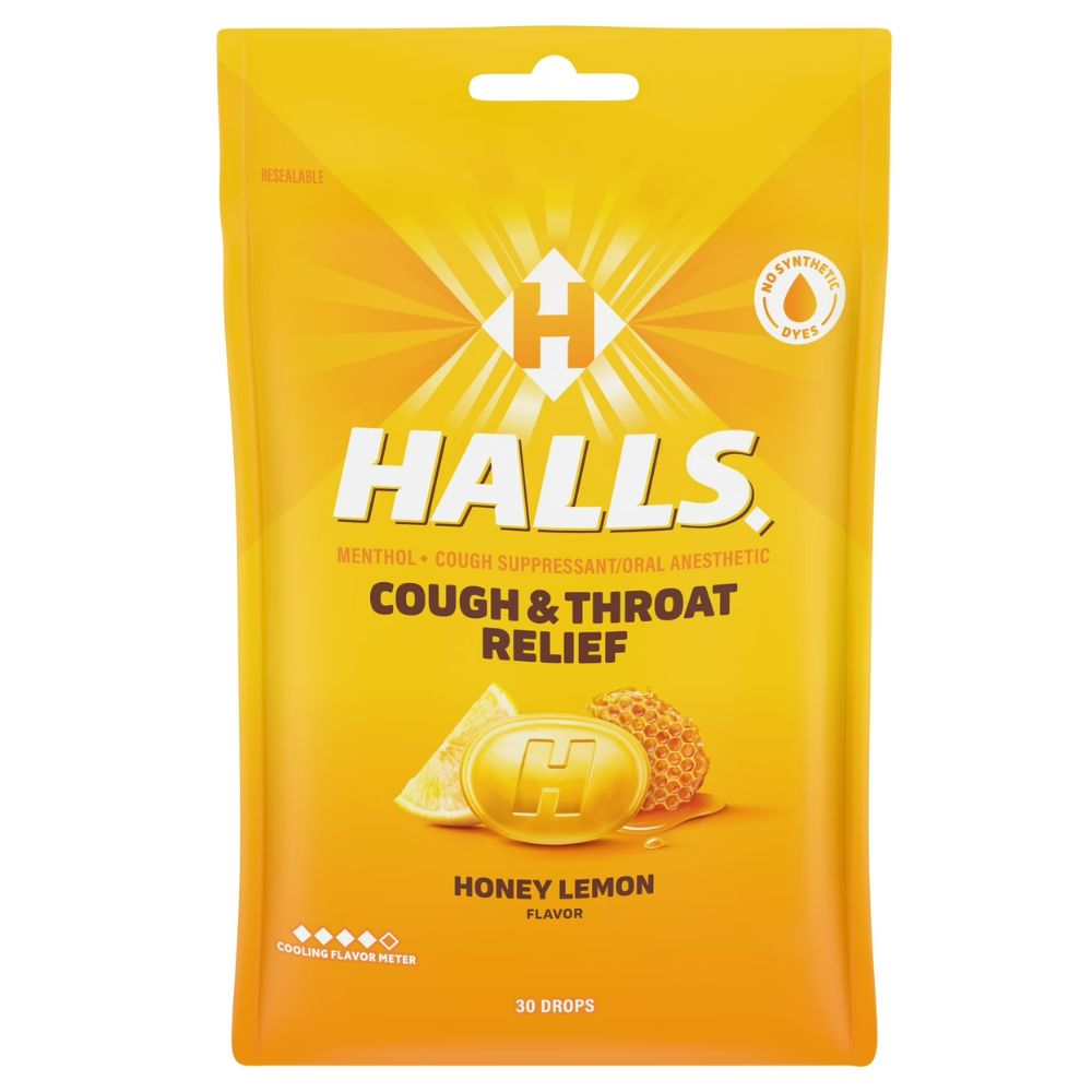 Halls Caramelos Relief Honey Lemon 30 und