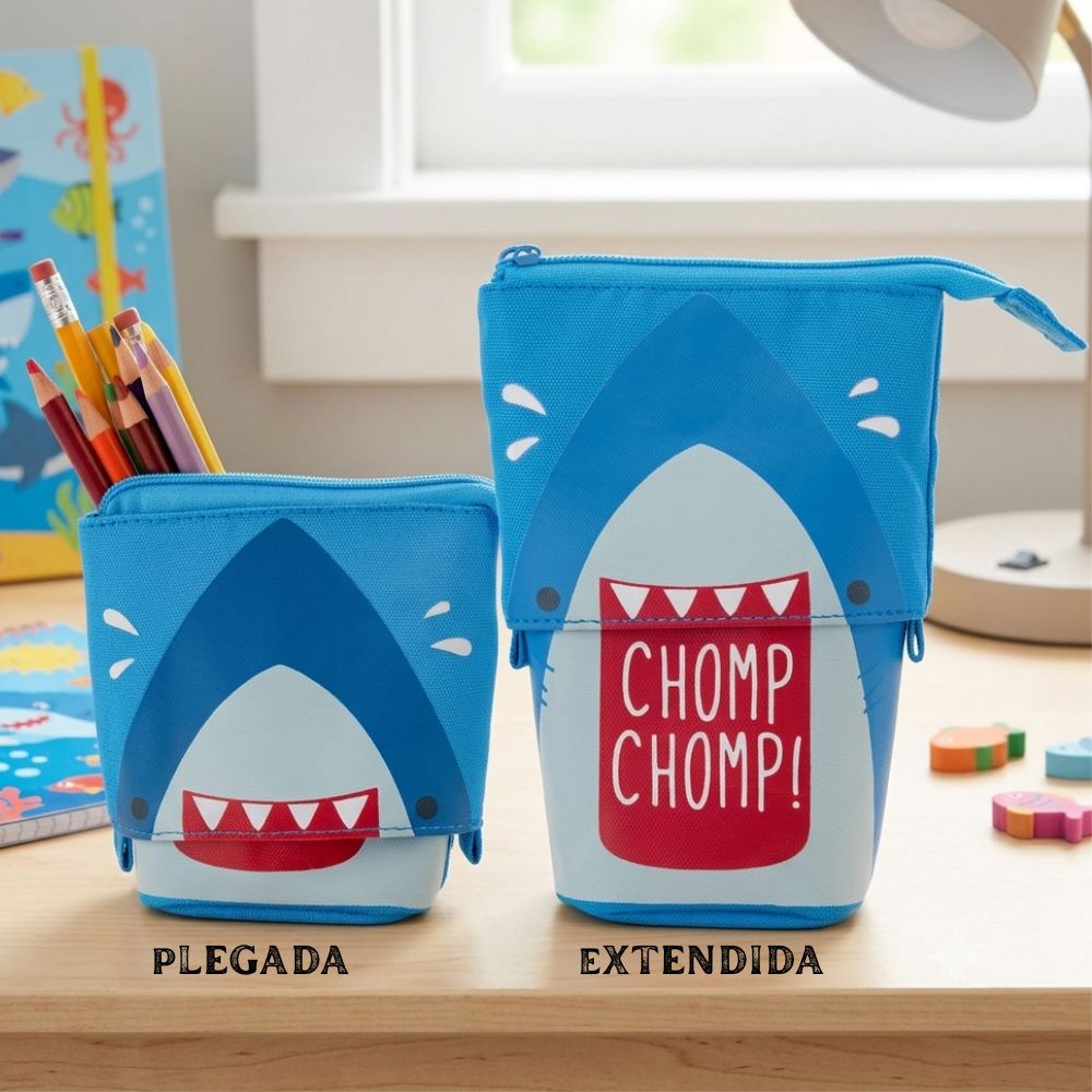 Stephen Joseph Cartuchera Pop Up Shark