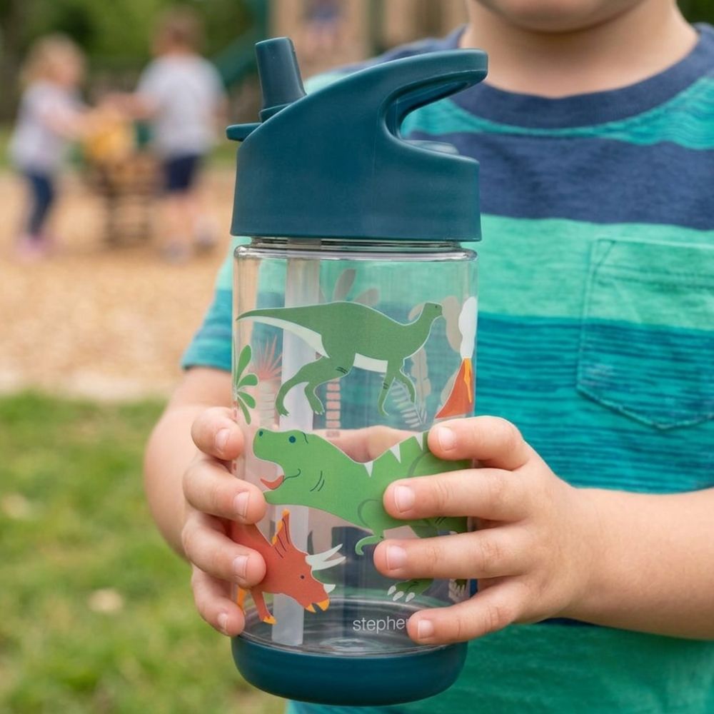 Stephen Joseph Termo Flip Top Bottle Dino