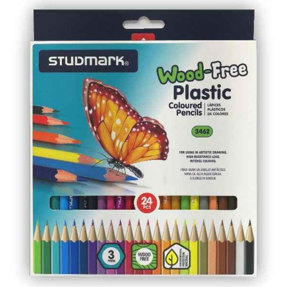 Studmark Lápices Plásticos De Colores 24 Colores