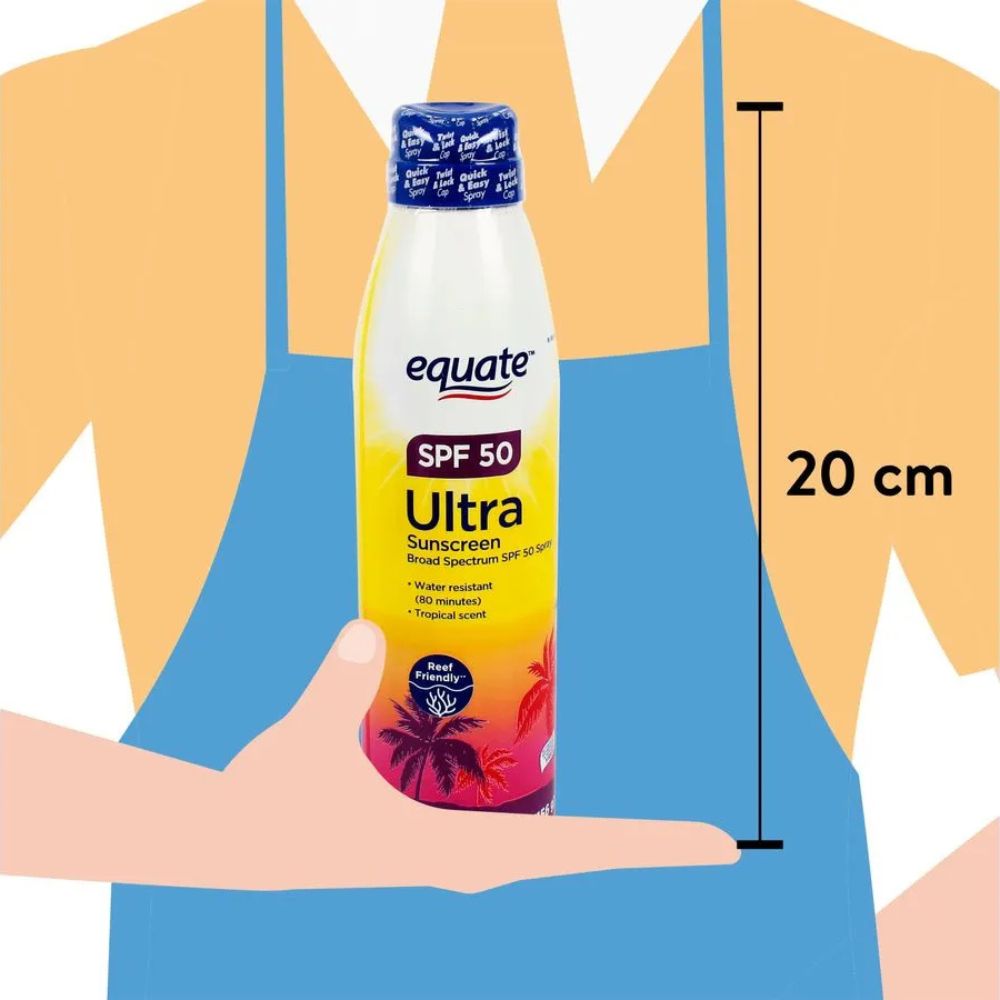 Protector Solar Equate SPF 50 Ultra Sunscreen Spray 156g