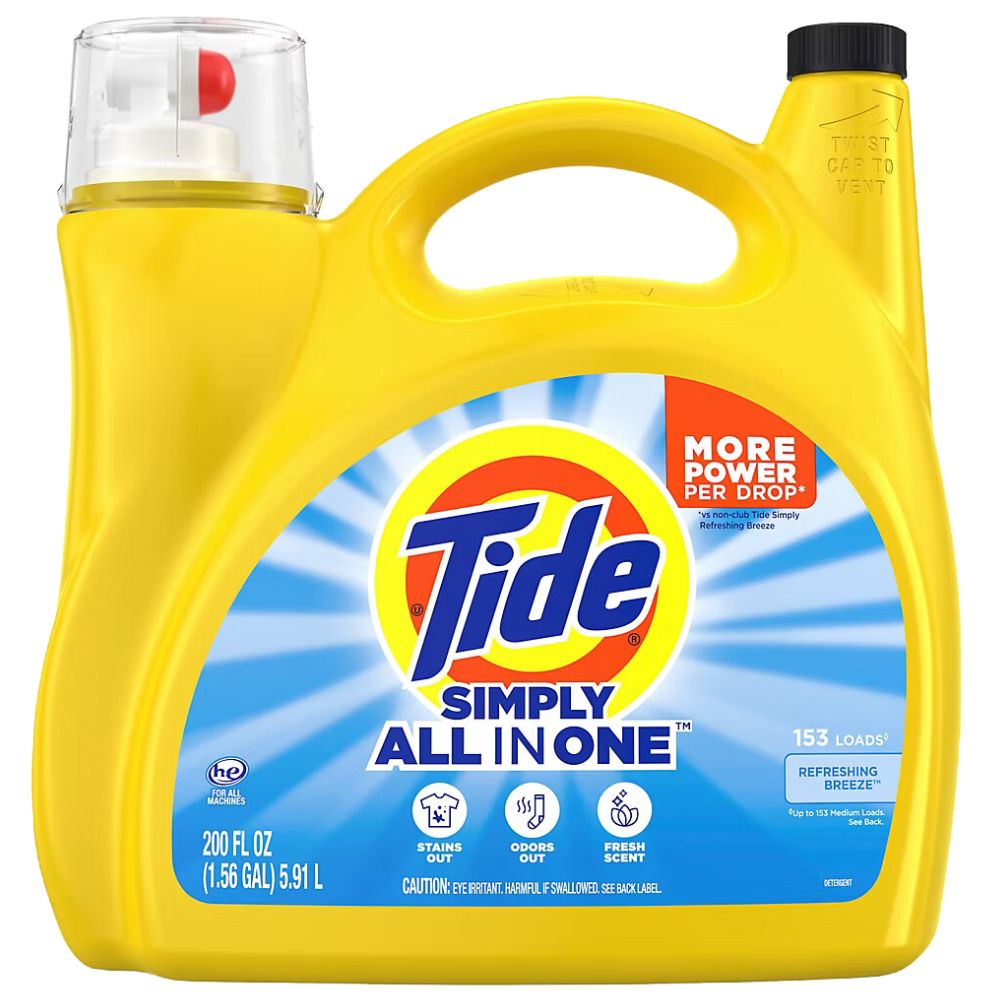 Tide Simply All In One More Power Per Drop 153 Loads 5.91 Ltros