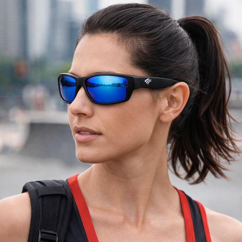 Torege Lentes de Sol Coeus Deportivos Black Unisex