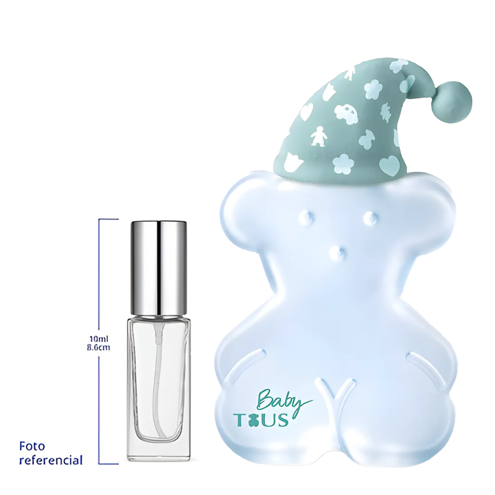 Tous Baby Decant Travel Size 10ml 150 Sprays Aprox Eau de Cologne Alcohol Free