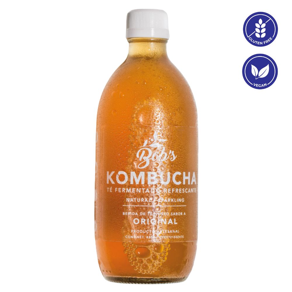 Te Bob's Kombucha Original 485 ml