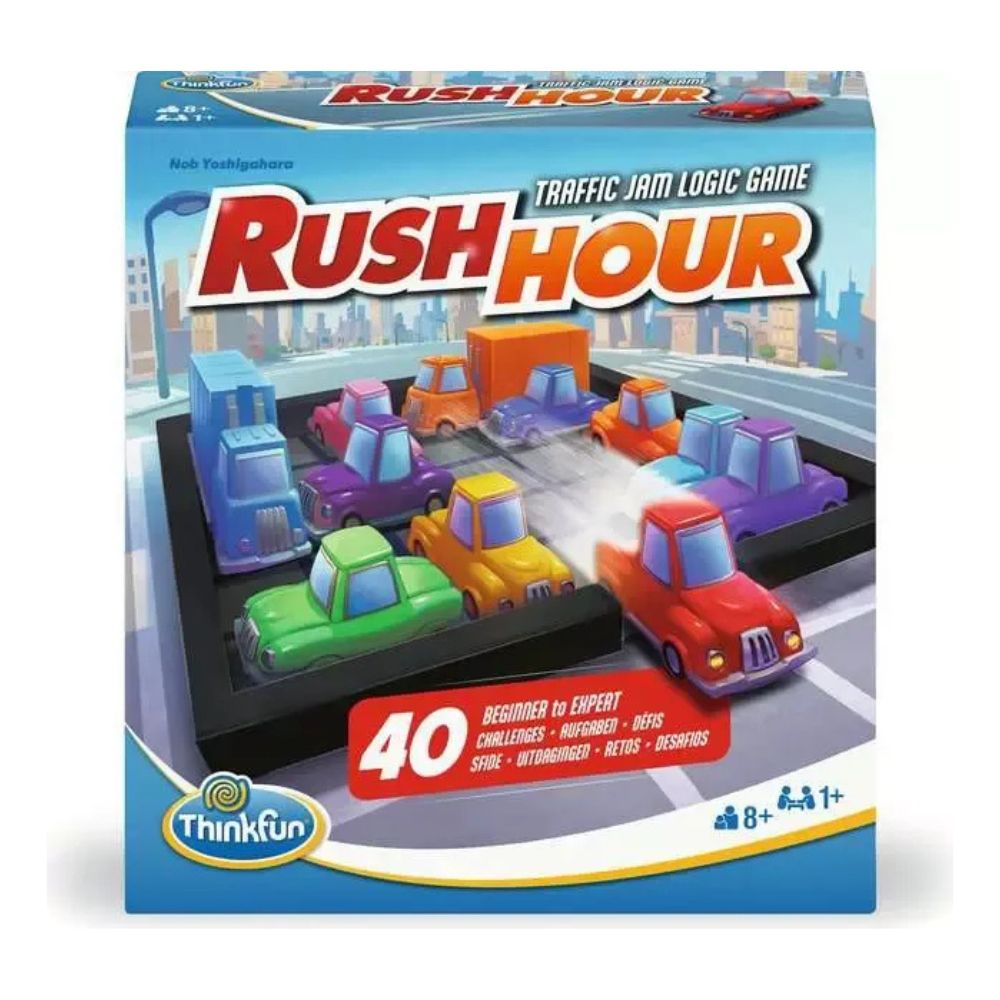 Thinkfun Rush Hour Traffic Jam Logic Game 8+