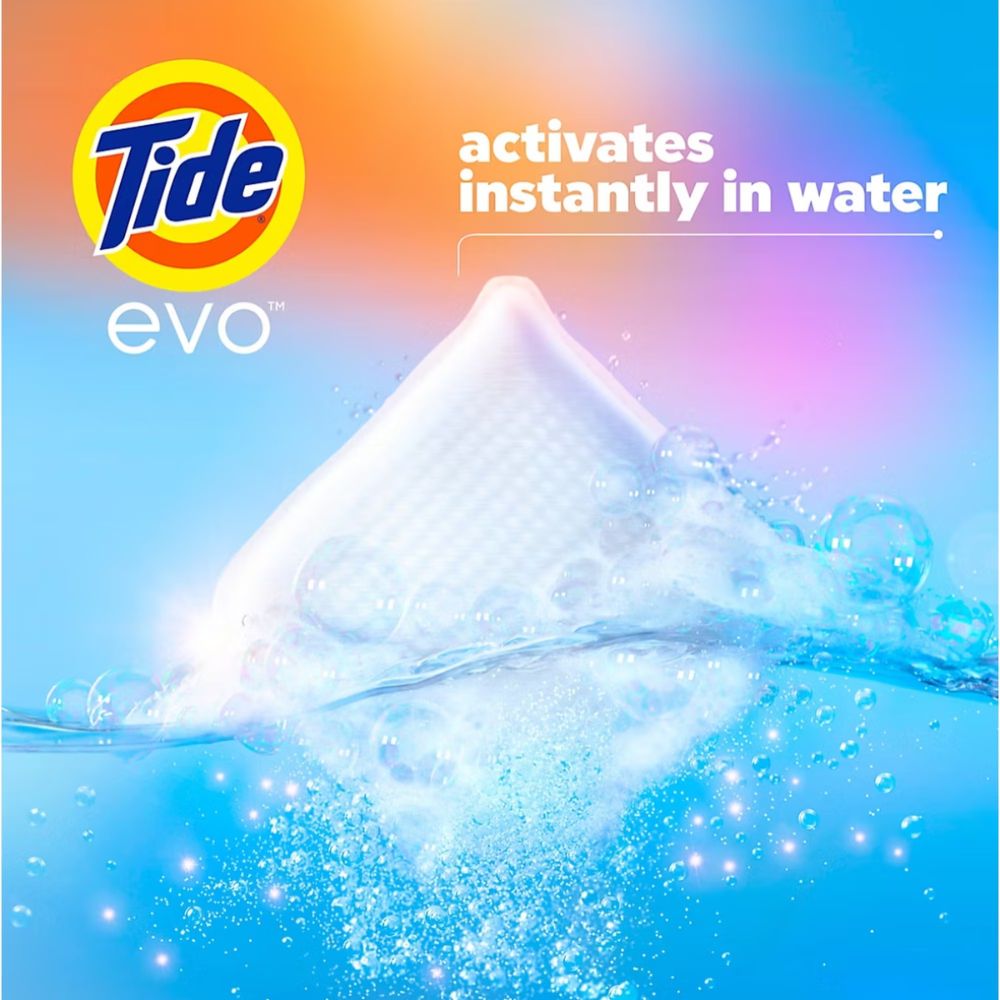 Tide Evo Detergent Original Scent Medium Load 66 Tiles