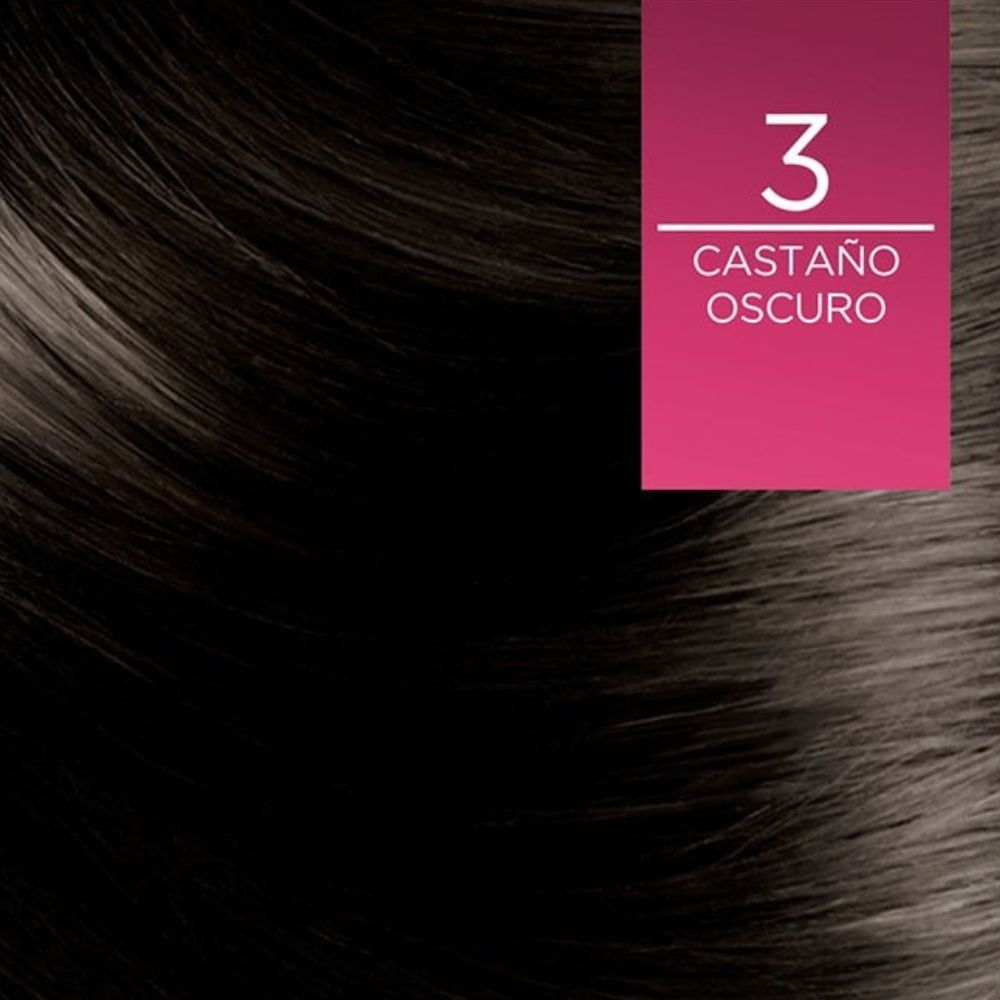 Tinte L'Oreal Excellence Creme 3 Castaño Oscuro