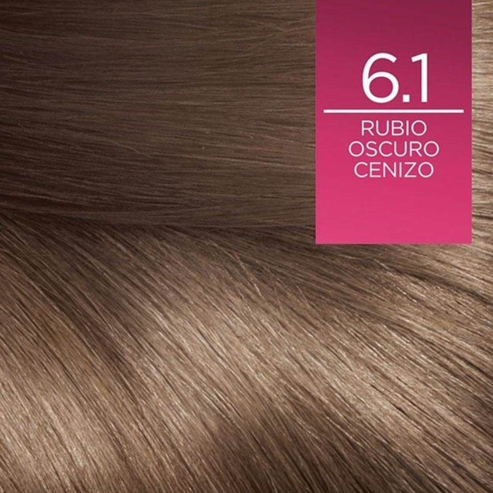 Tinte L'Oreal Excellence Creme 6.1 Rubio Oscuro Cenizo