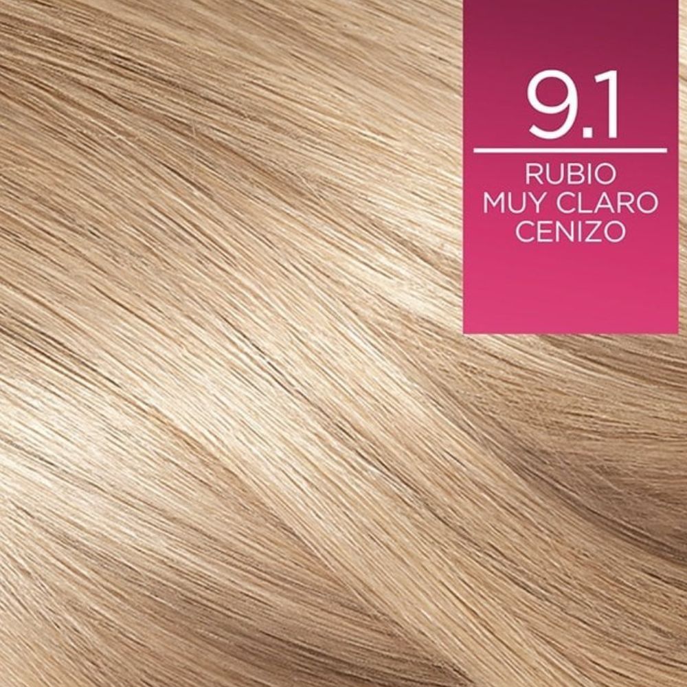 Tinte L'oreal Excellence Creme 9.1 Rubio Muy Claro Cenizo